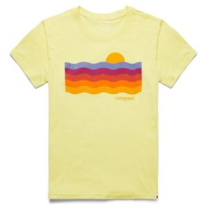 Cotopaxi Disco Wave Organic Tee Feminino