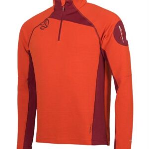 Ternua Lemik 1/2 Zip T-shirt M C-Whales cinza