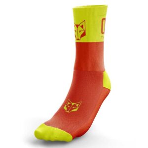 Otso Calcetines Multi-sport Medium Cut Fluor Orange/Fluor Yellow
