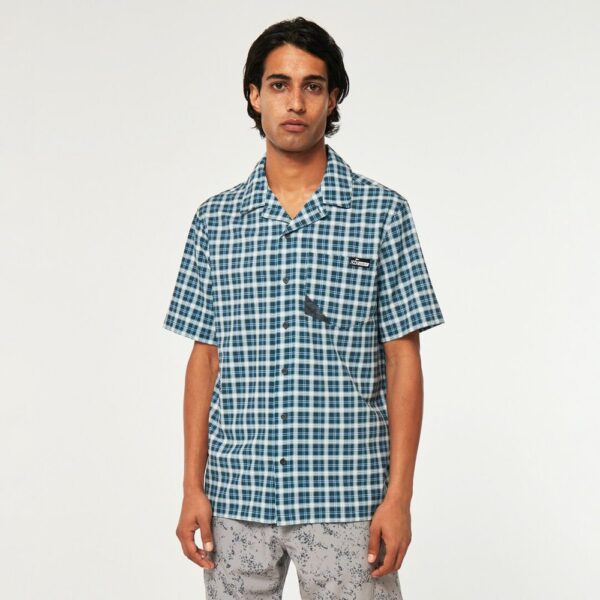 Oakley Camisa De Manga Curta La Reduct Woven - Imagem 7
