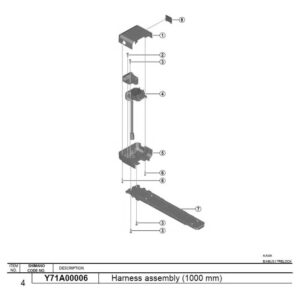 Shimano Chicote De Montagem De Bateria E-6000A E 600B