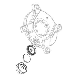 Sram Quarq Force/Red AXS Battery Lid And Cover