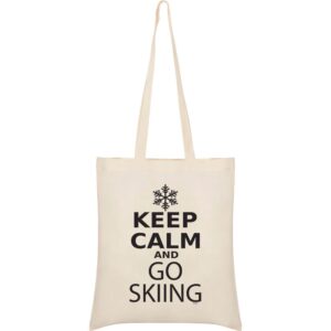 Kruskis Saco Tote Keep Calm And Go Skiing