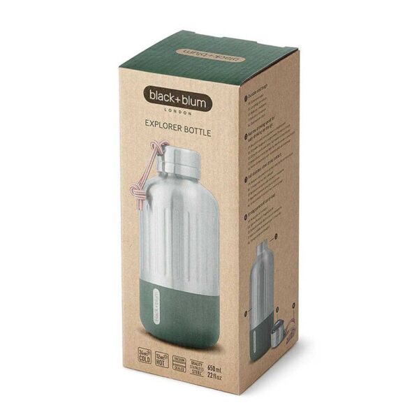 Black+blum Garrafa De Aço Inoxidável Explorer 650ml - Imagem 3