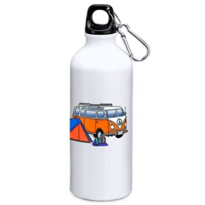 Kruskis Garrafa De Alumínio Hippie Van Trek 800ml
