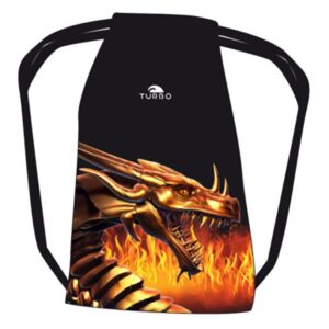 Turbo Saco Com Cordão Fire Dragon