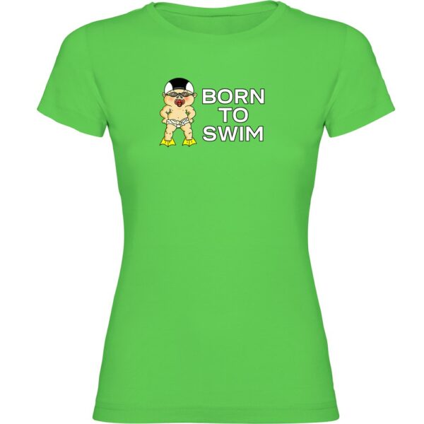 Kruskis Camiseta De Manga Curta Born To Swim
