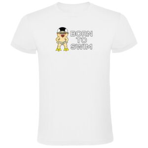 Kruskis Camiseta De Manga Curta Born To Swim