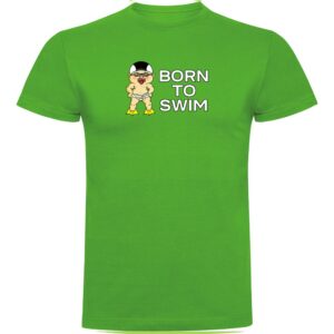 Kruskis Camiseta De Manga Curta Born To Swim