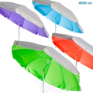 Generico Guarda-chuva De Proteção Solar 200Cm 4Colors