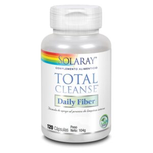 Solaray Total Cleanse Fiber 120 Unidades