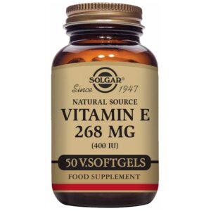 Solgar Vitamin E 400Iu 268mgr 50 Unidades