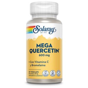 Solaray Pequena Mega Quercitina 600mgr 30 Unidades