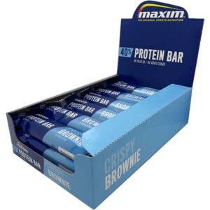 Maxim Proteína 50g Brownie Unidades Brownie Caixa Barras Energéticas