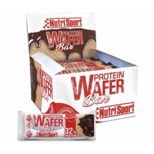 Nutrisport Wafer De Proteína 13g Chocolate Unidades Chocolate Caixa Barras Energéticas