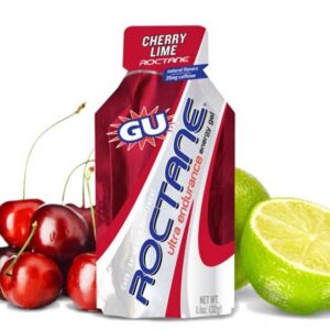 GU Roctane Ultra Endurance 24 Unidades Cherry E Lime Energia Géis Caixa