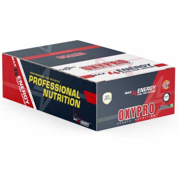 Oxypro Caixa De Gel Energético De Framboesa Hydro 45g 12 Unidades