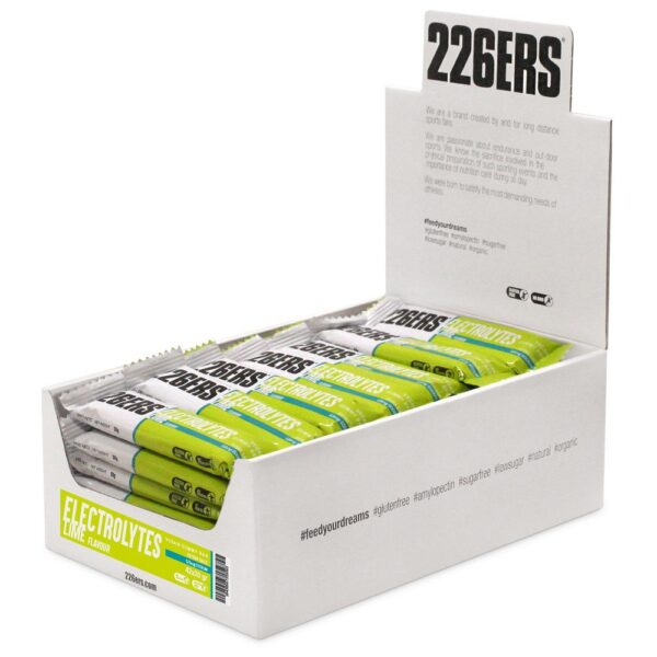 226ERS Vegano Gummy 30g 42 Unidades Lima Energia Barras Caixa