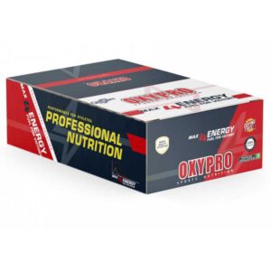 Oxypro Caixa Barras Energéticas Energy Boost 30g Cola 14 Unidades