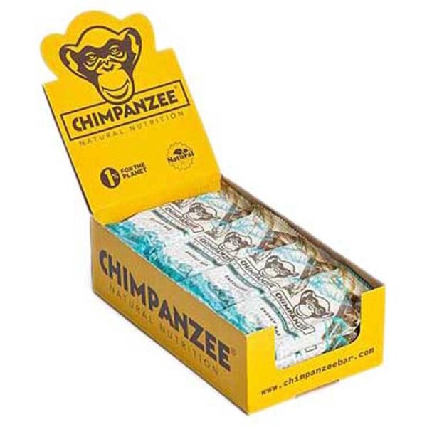 Chimpanzee Caixa De Barras Energéticas De Menta E Chocolate 55g 20 Unidades