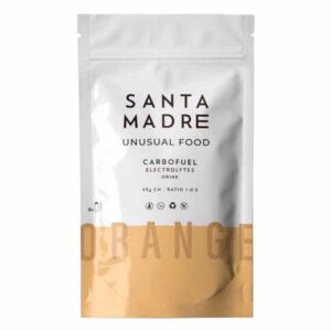 Santa madre Pó Energético Laranja CarboFuel 45CHO 832g