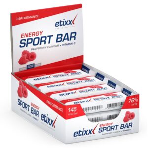Etixx Sport 12 Unidades Vermelho Frutas Energia Barras Caixa