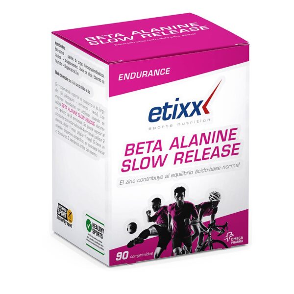 Etixx B Alanina Libertação Lenta 90 Unidades Sabor Neutro