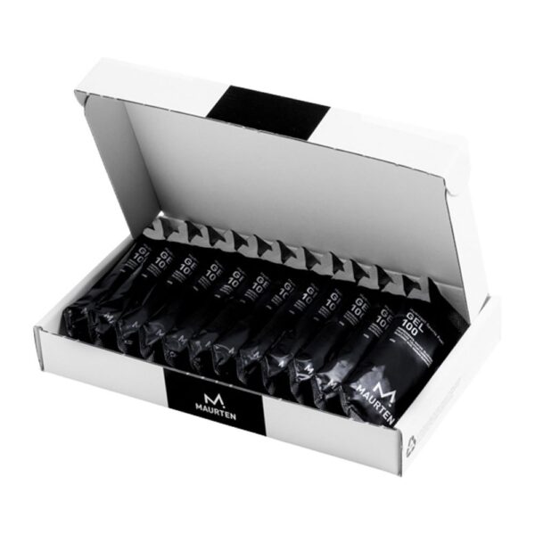 Maurten Caixa De Géis De Energia De Sabor Neutro GEL 100 40g 12 Unidades