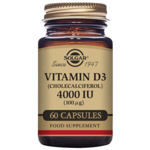 Solgar Vitamin D3 4000 Ui 100mcg 60 Unidades