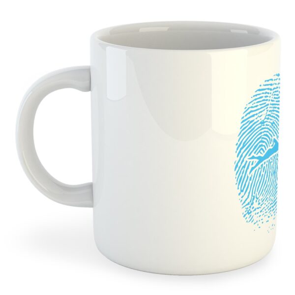 Kruskis Caneca Swimmer Fingerprint 325ml