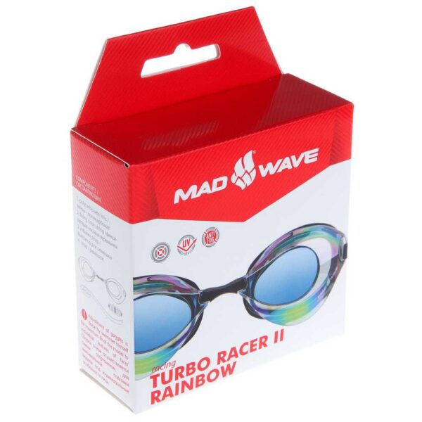 Madwave Óculos Natação Turbo Racer II Rainbow - Imagem 4