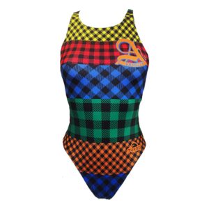 Turbo Roupa De Banho Tartan College