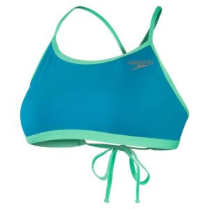 Speedo Top De Biquíni Solid Tie-Back Crop