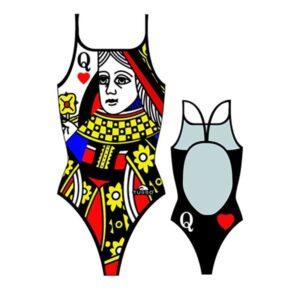 Turbo Roupa De Banho Queen Of Hearts