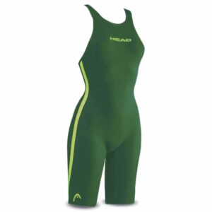 Head swimming Roupa De Banho Liquidfire Wiz Knee Open Back