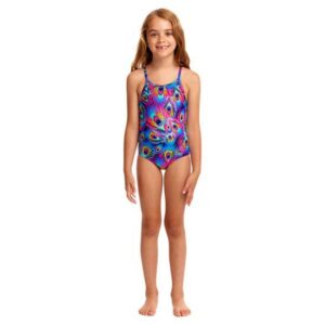 Funkita Roupa De Banho Printed Peacock Paradise