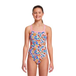 Funkita Roupa De Banho Feline Fiesta Single Strap