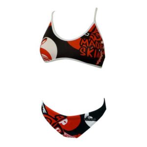 Turbo Biquíni De Alça Fina Maori Tattoo