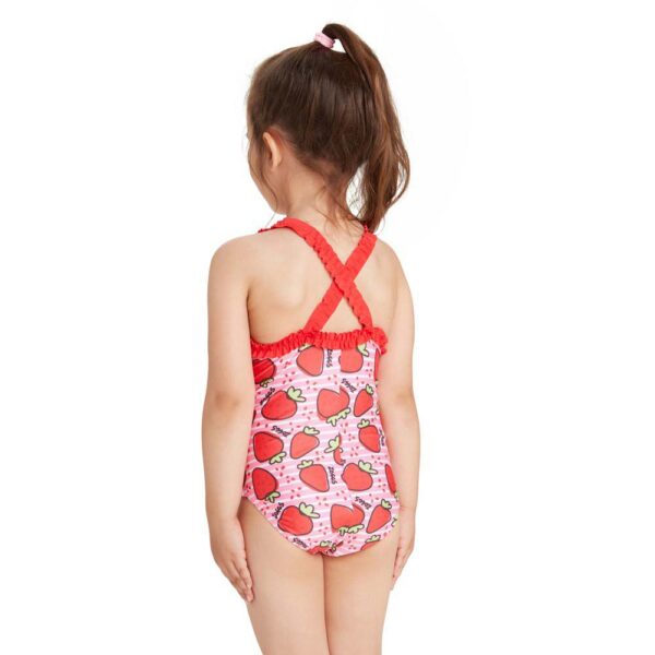 Zoggs Maiô Ecolast Ruffle Crossback - Imagem 2