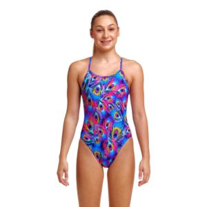 Funkita Roupa De Banho Single Strap Peacock Paradise
