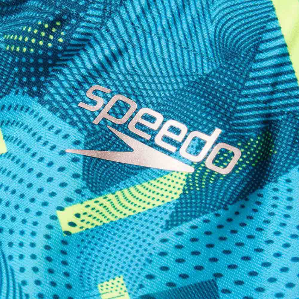 Speedo Boxer Geo Stripe V 17 cm Club Training Allover - Imagem 7