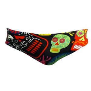 Turbo Slip De Banho Halloween Skulls