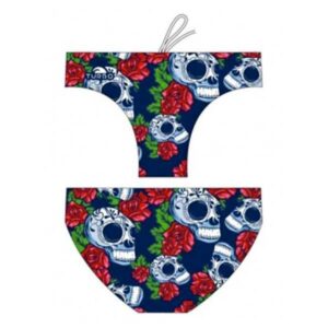 Turbo Slip De Banho Roses & Skulls
