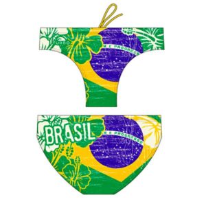 Turbo Slip De Banho Brasil Vintage 2013 Waterpolo