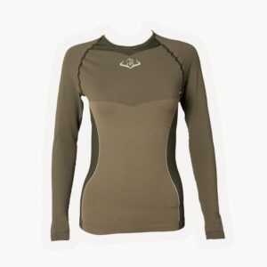 Pasion morena Camada De Base De Manga Longa Técnica De Compressão Térmica