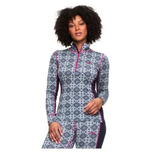 Kari traa Camisola Interior Manga Comprida Rose