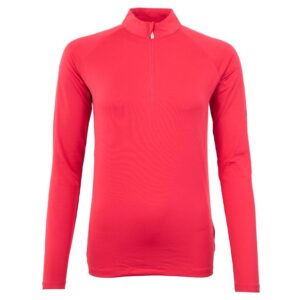 BR Camiseta De Gola Alta De Manga Comprida Com Zíper Event