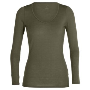 Icebreaker Camiseta De Manga Comprida Siren Sweetheart Merino