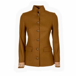 Pasion morena Jaqueta Bordada De Veado