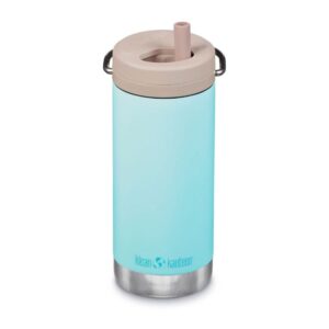 Klean kanteen Com Garrafa Térmica Isolada Com Tampa Torcida TKWide 12oz